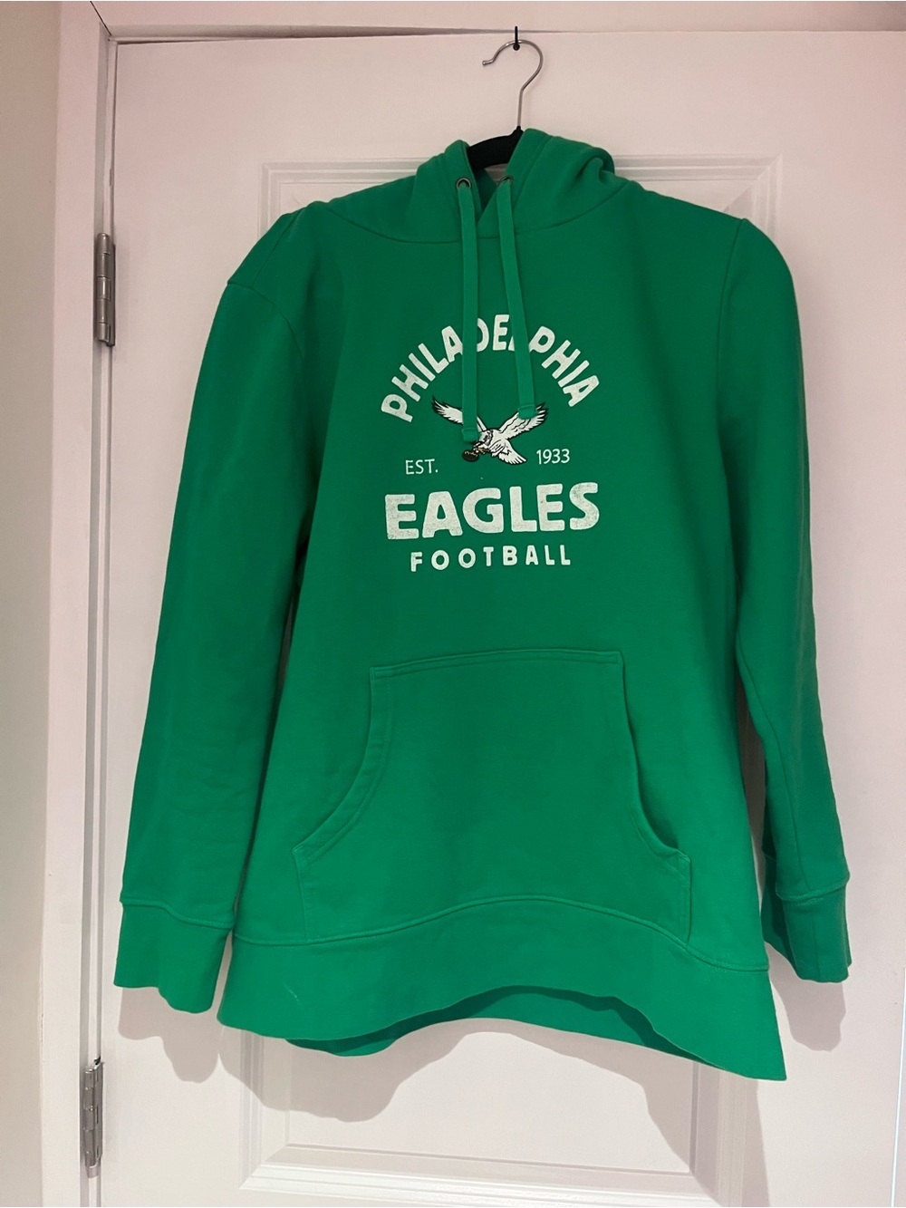 Philadelphia Eagles Green Hoodie - Eagles Football Graphic